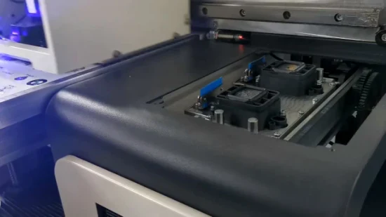Stampante Dtf UV LED a superficie piana digitale con 2 teste XP600 Dx8 formato A3