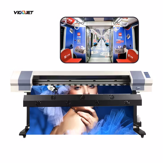 Stampante di grande formato per macchina da stampa digitale a getto d'inchiostro Eco Solvent Galaxyjet 5FT 1,7 m