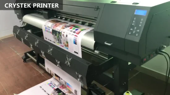 Stampante eco solvente per carta da stampa vinilica per banner flessibili di grande formato da 1,6 m/1,8 m